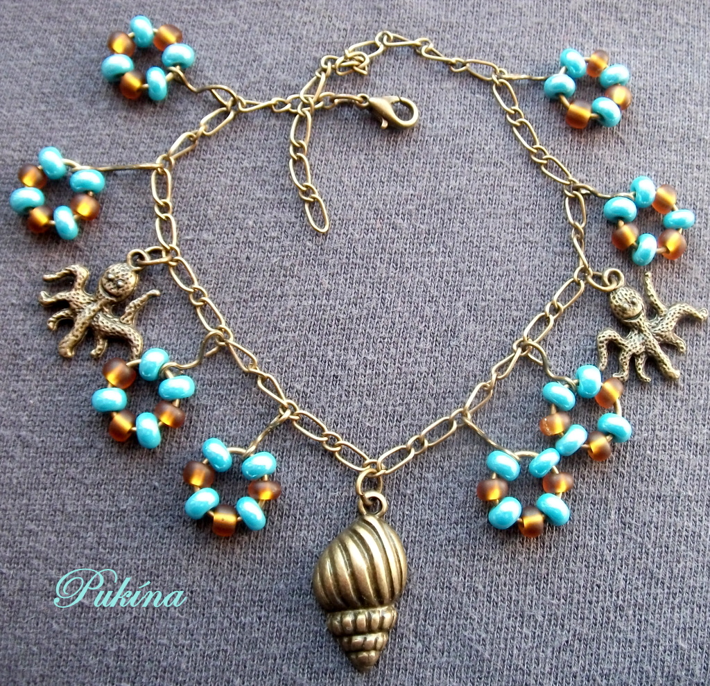 Moře a pláž - náramek