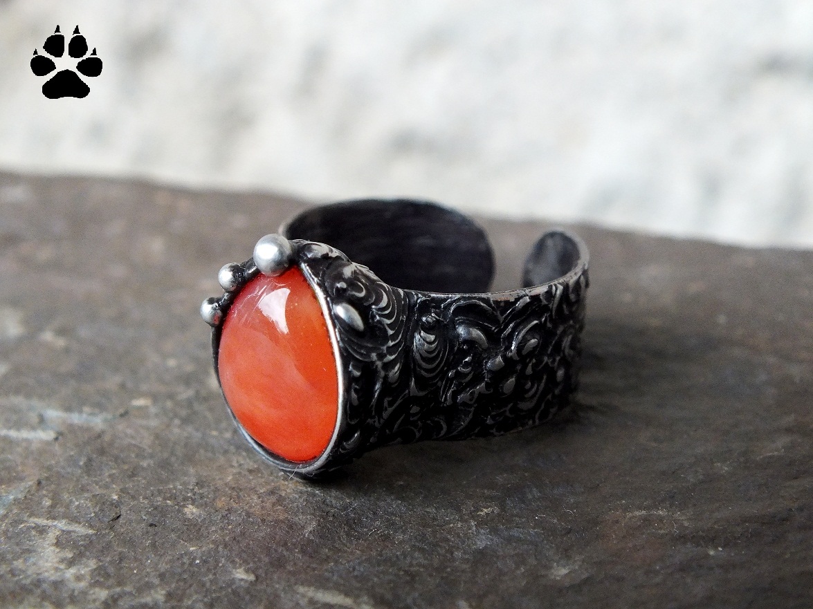 Prstýnek s karneolem