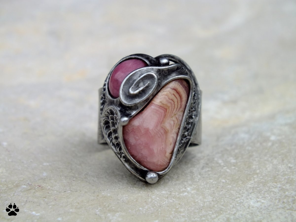 Srdcová záležitost - rodonit,rodochrozit