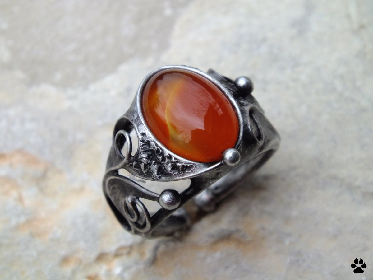 HOT SUMMER DAY - prsten s karneolem