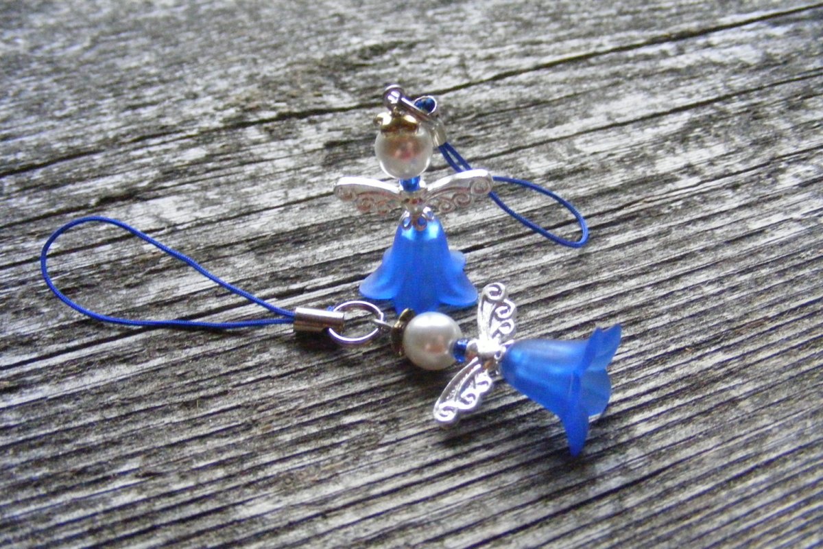 Andělíček pro štěstí - modrý