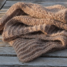 Nadýchané pončo béžové