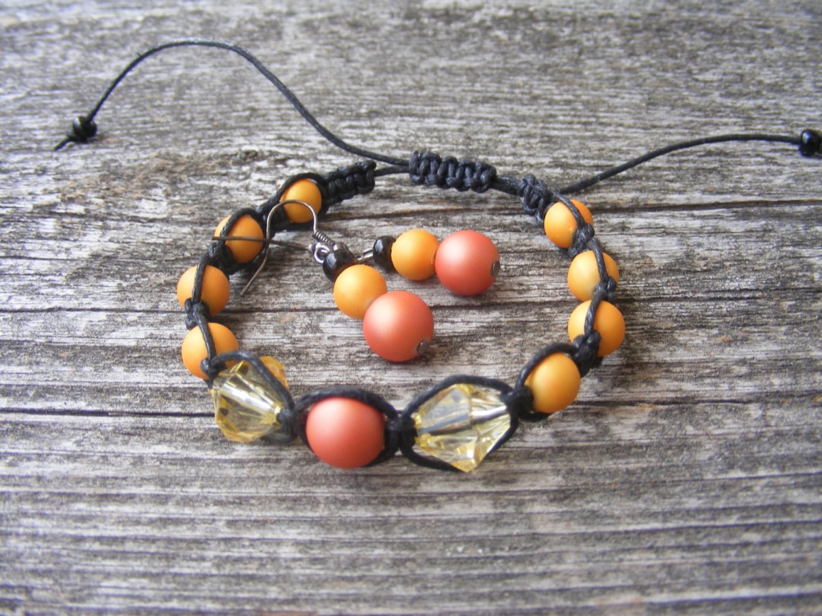 Drhaná sada - pomeranč