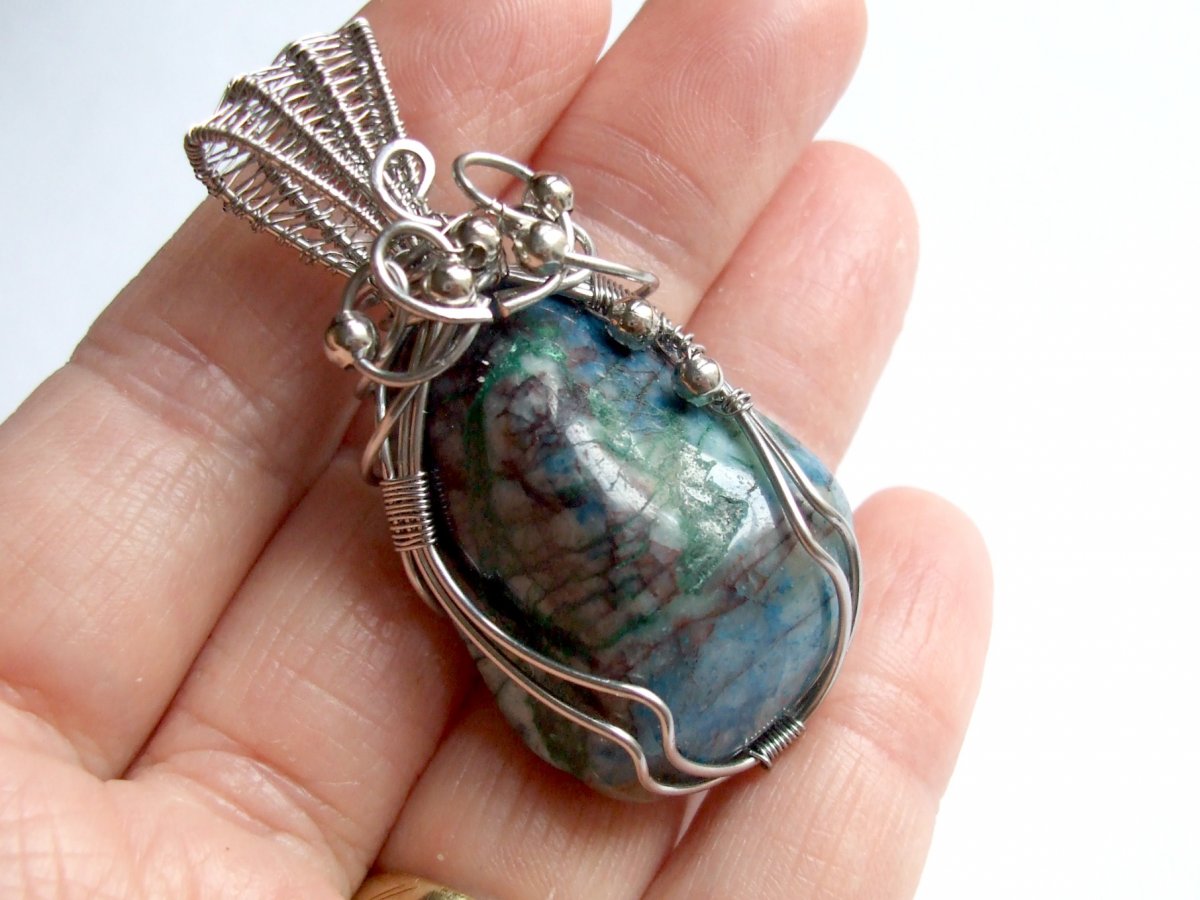 Chryzokol extra velký.