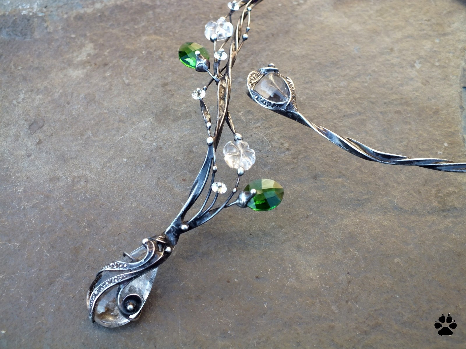 STROM ŽIVOTA - křišťál, šperkové sklo