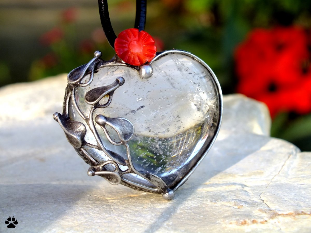 Srdíčka s korálem - souprava