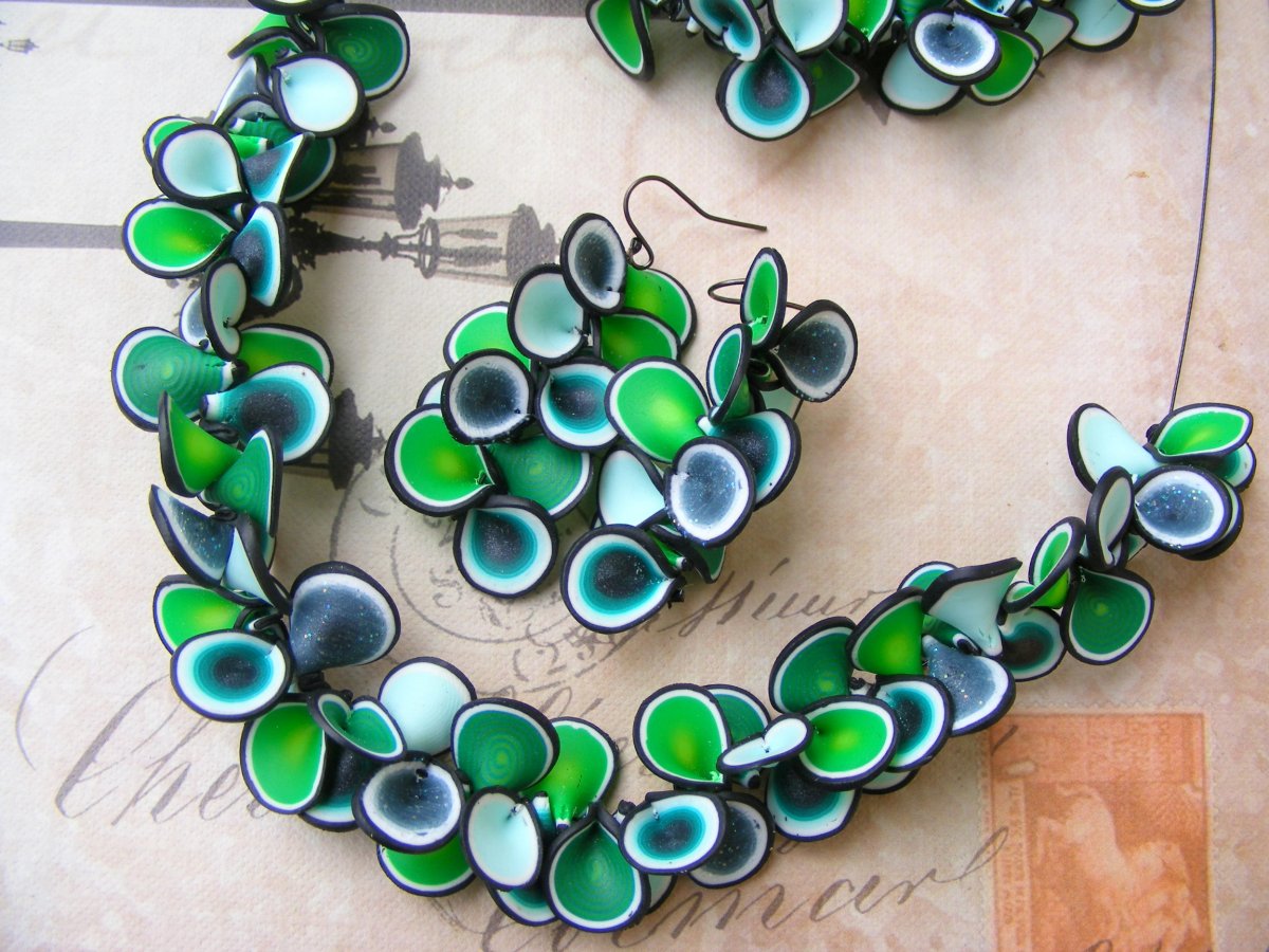 Fimo sada - lupínková zelená