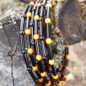 Neon - náramek oranžový