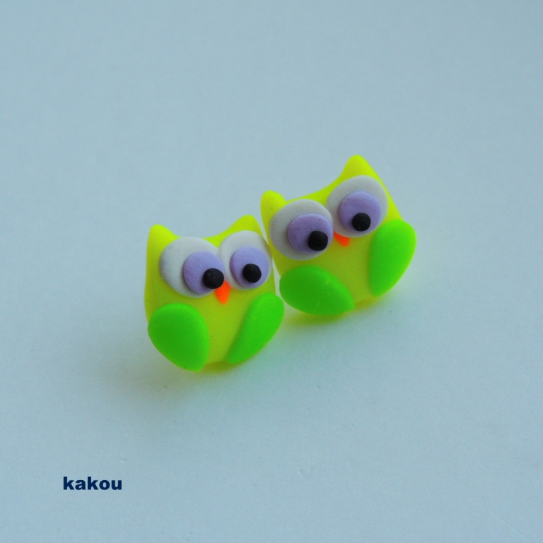 náušnice sovičky