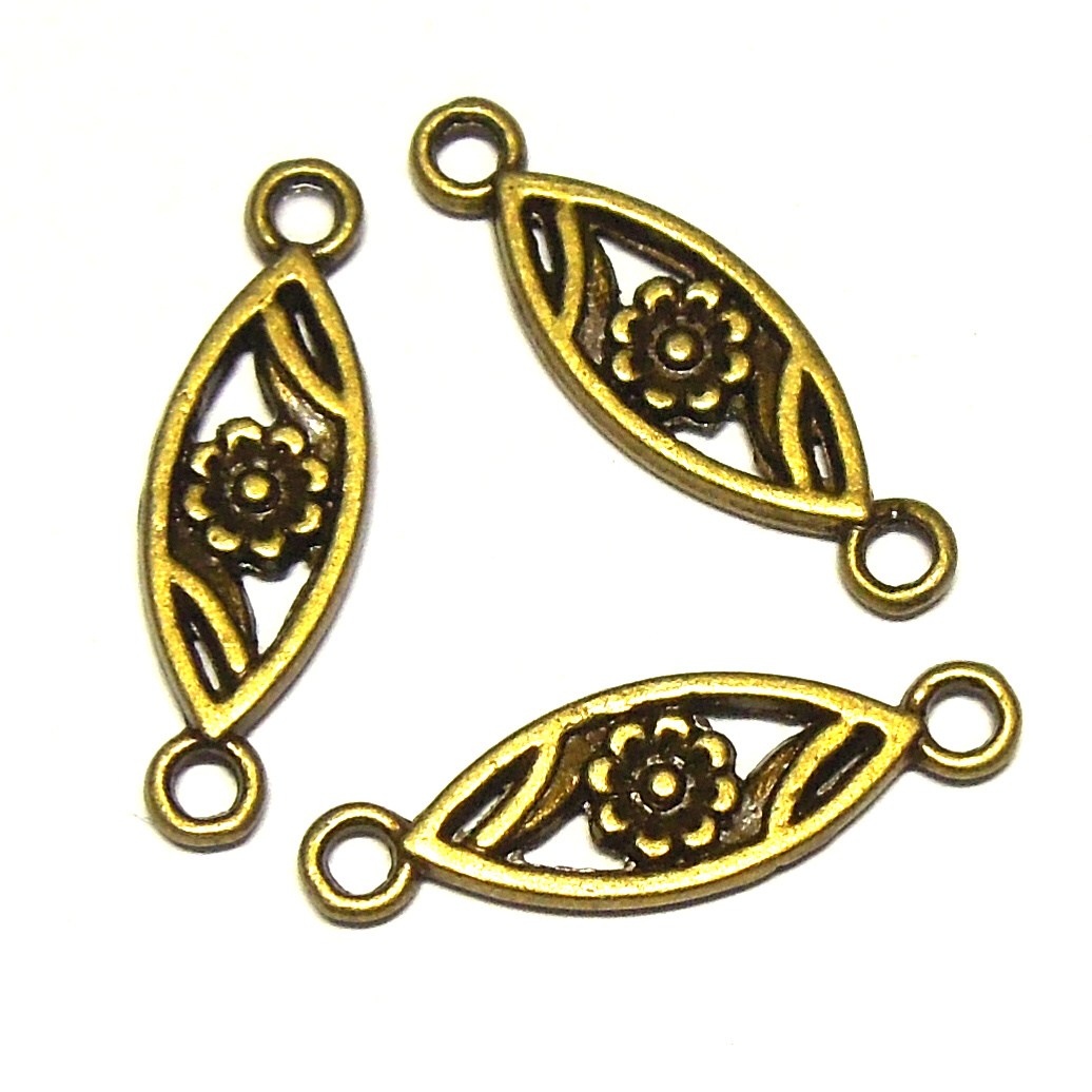 Konektor starobronz - 2 ks