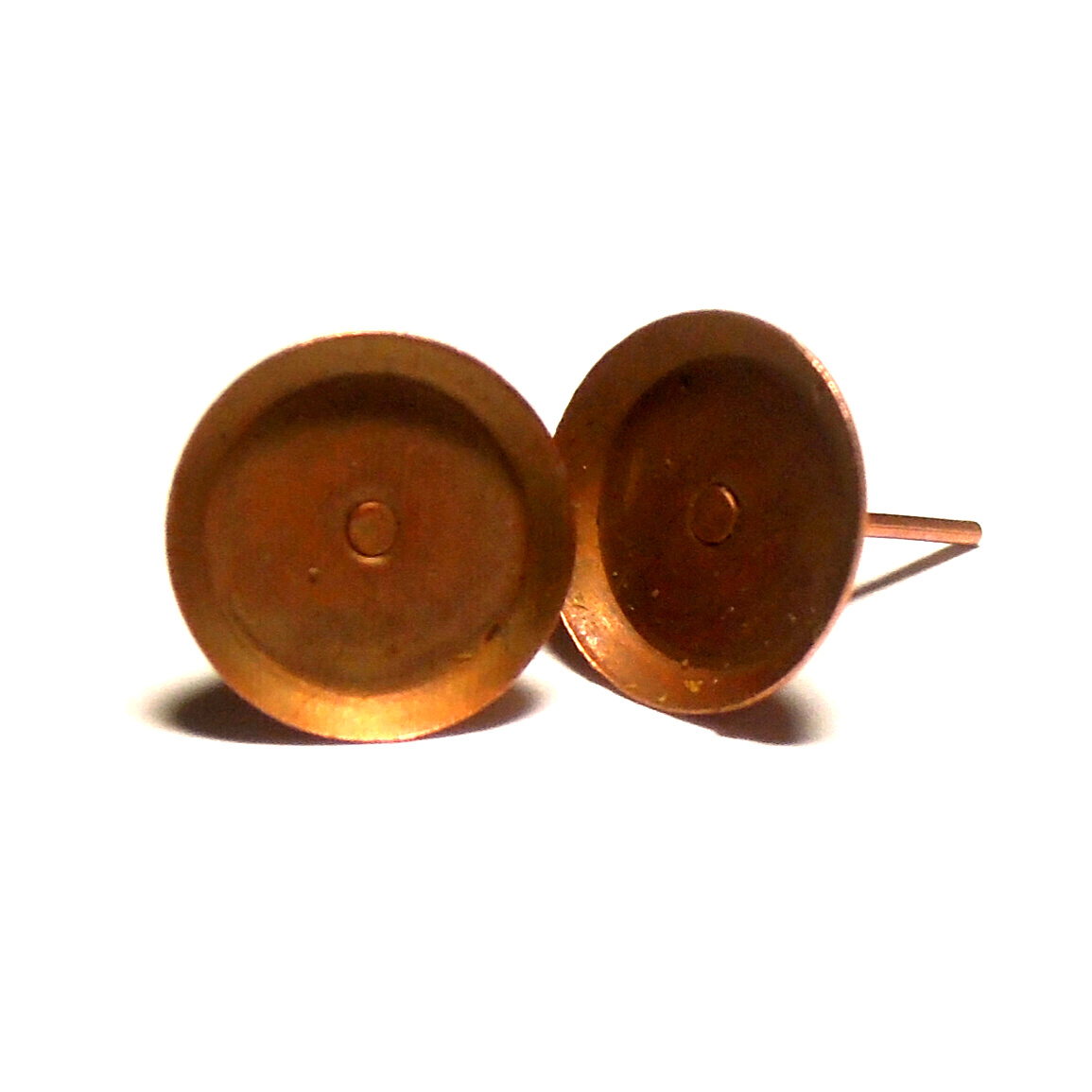 Naušnicové lůžko 10 mm s puzetou - 2 páry