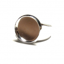 Prsten 12 mm stříbrný