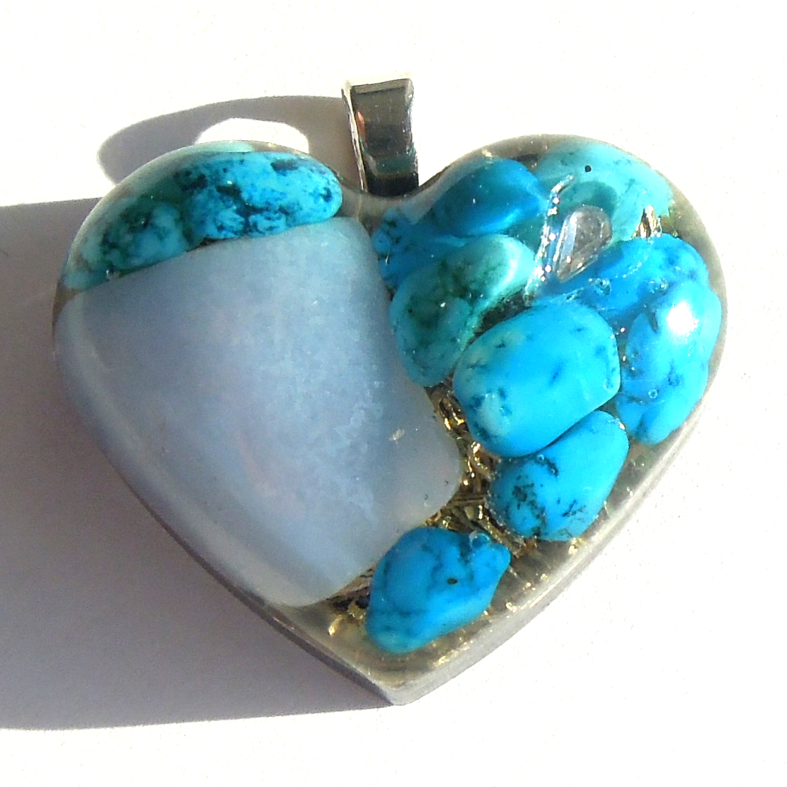 Orgonit přívěs - štěstí, klid, radost, úspěch, ochrana, strach, deprese