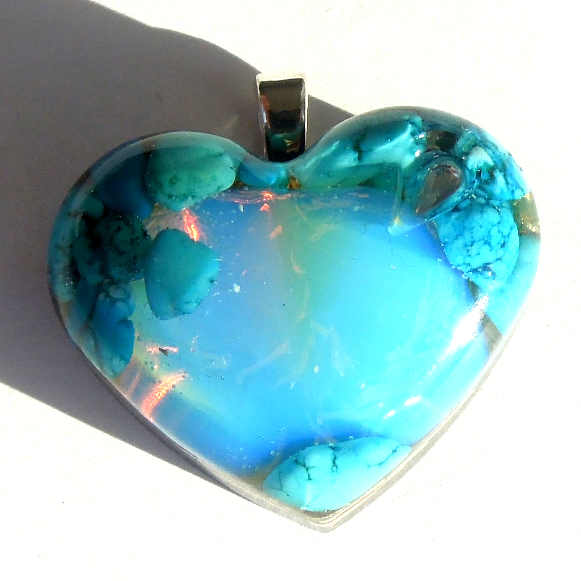 Orgonit přívěs - Přitahuje lásku, přináší klid a harmonii