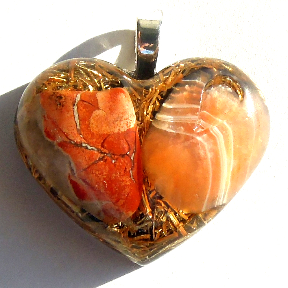 Orgonit přívěs - štěstí, překonává negativní pocity