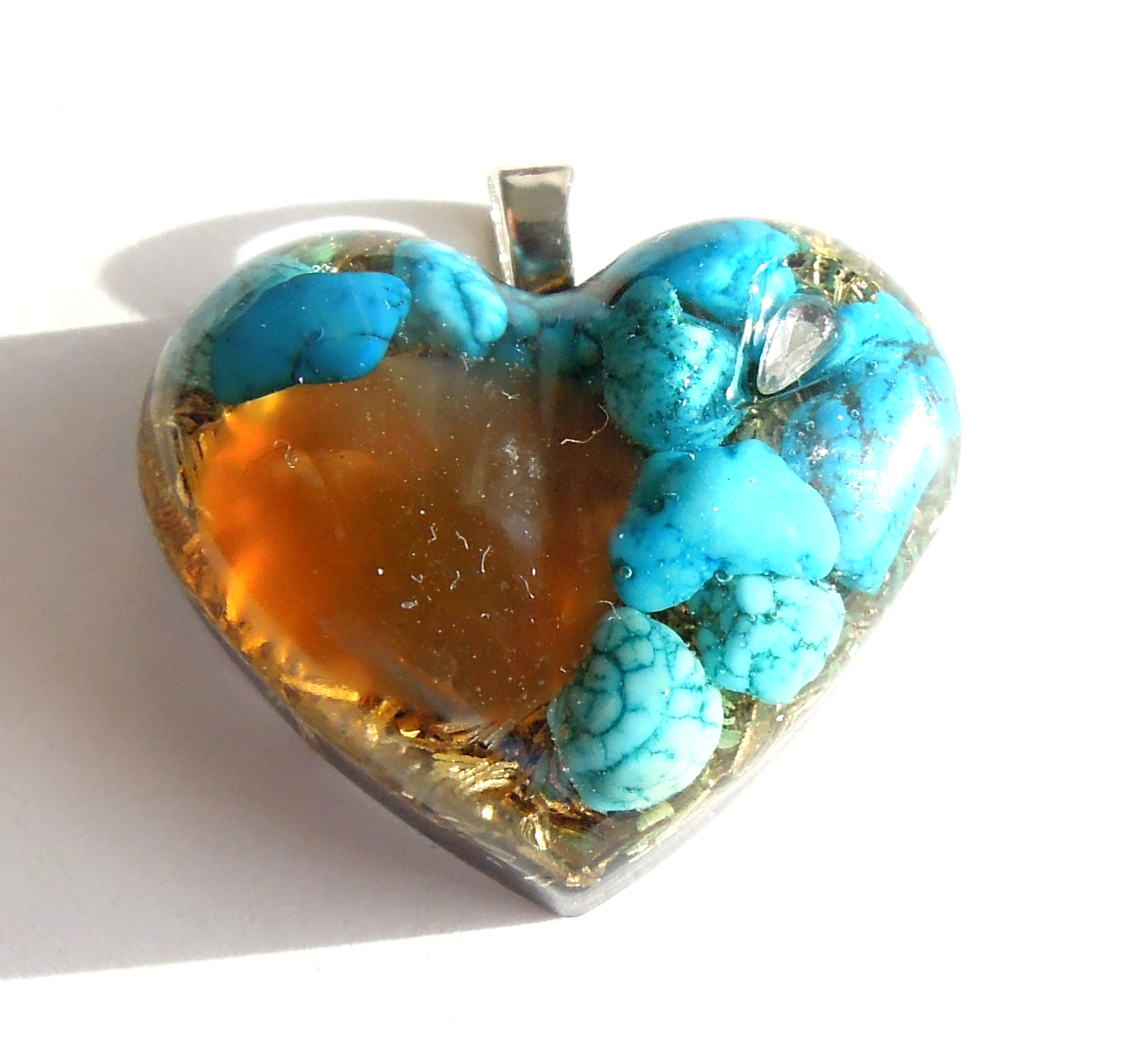 Orgonit přívěs - peníze, obchodní úspěch, síla, krása, harmonie