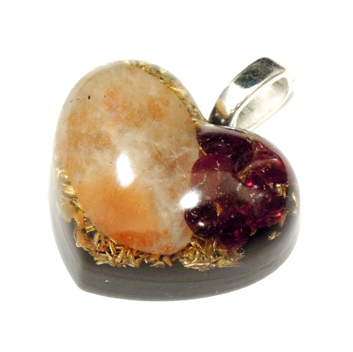 Orgonit přívěs - zdraví, ochrana, radost, energie, sexuální energie, láska