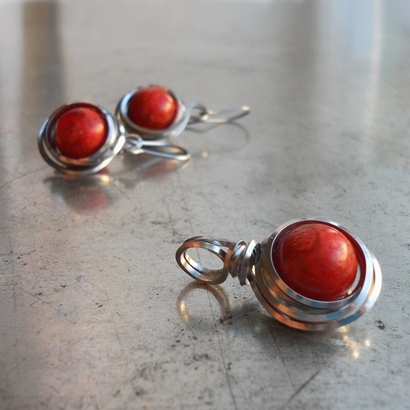 Přívěsek Korálový zámotek