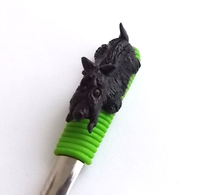 Čajová lžička - skotský teriér