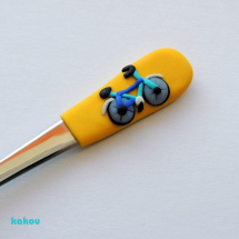 koktejlová fimo lžička