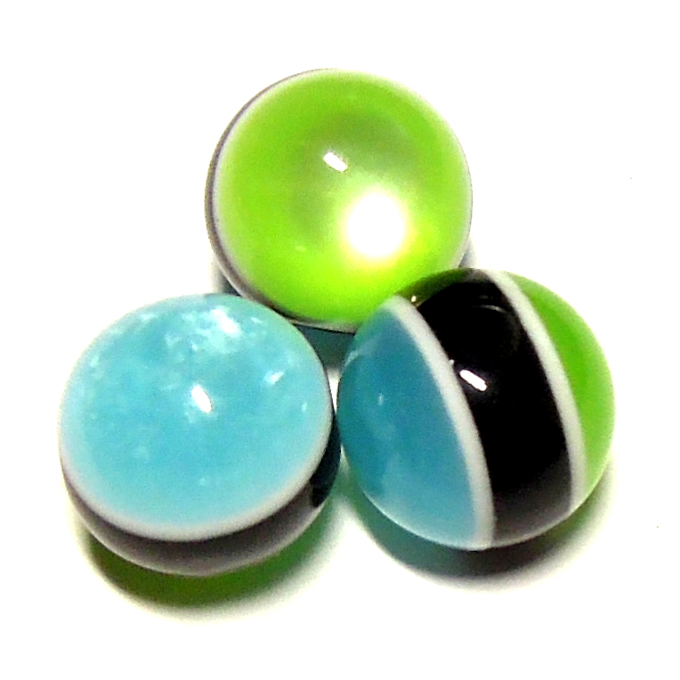 Korálky kočičí - 10 mm - 6 ks