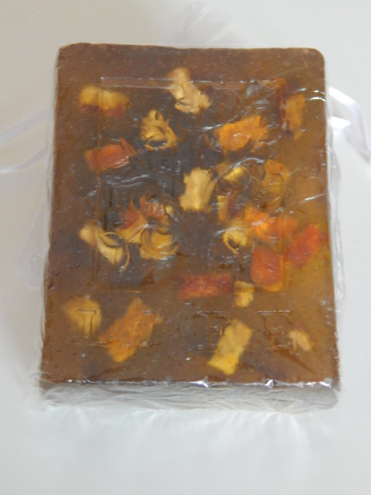 Glycerinové čokoládové mýdlo s olivovým olejem