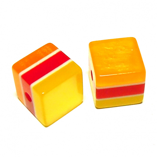 Korálky kočičí - 10 mm - 5 ks