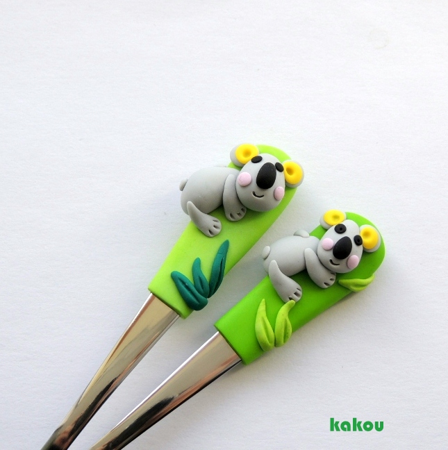 dětská polévková fimo lžička 