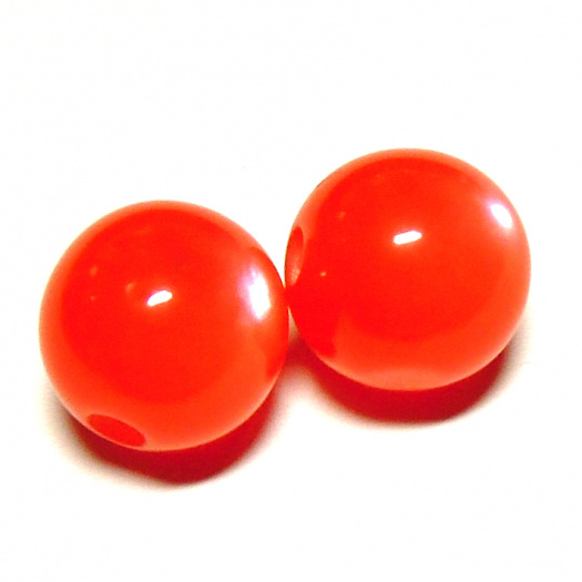 Korálky kočičí - 12 mm - 2 ks