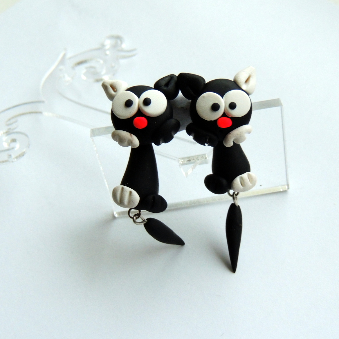 náušnice skrz ucho kočky IHNED SKLADEM