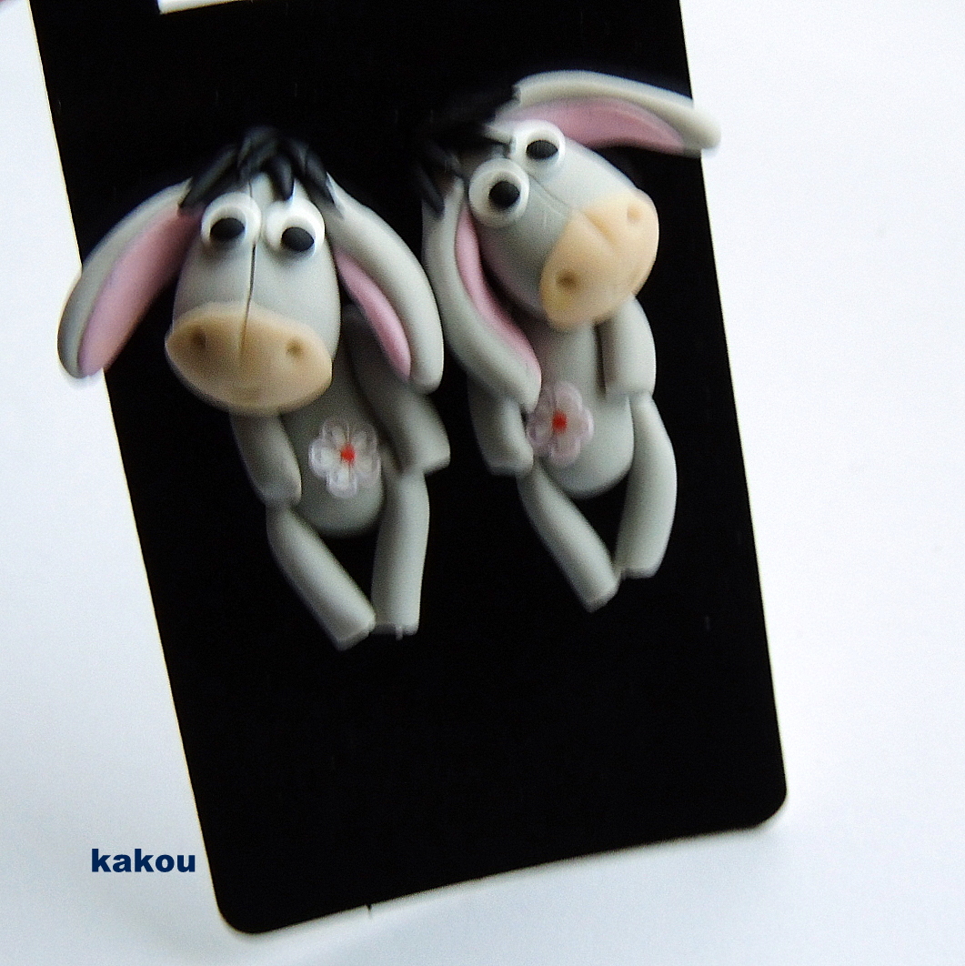 náušnice skrz ucho oslíci IHNED SKLADEM