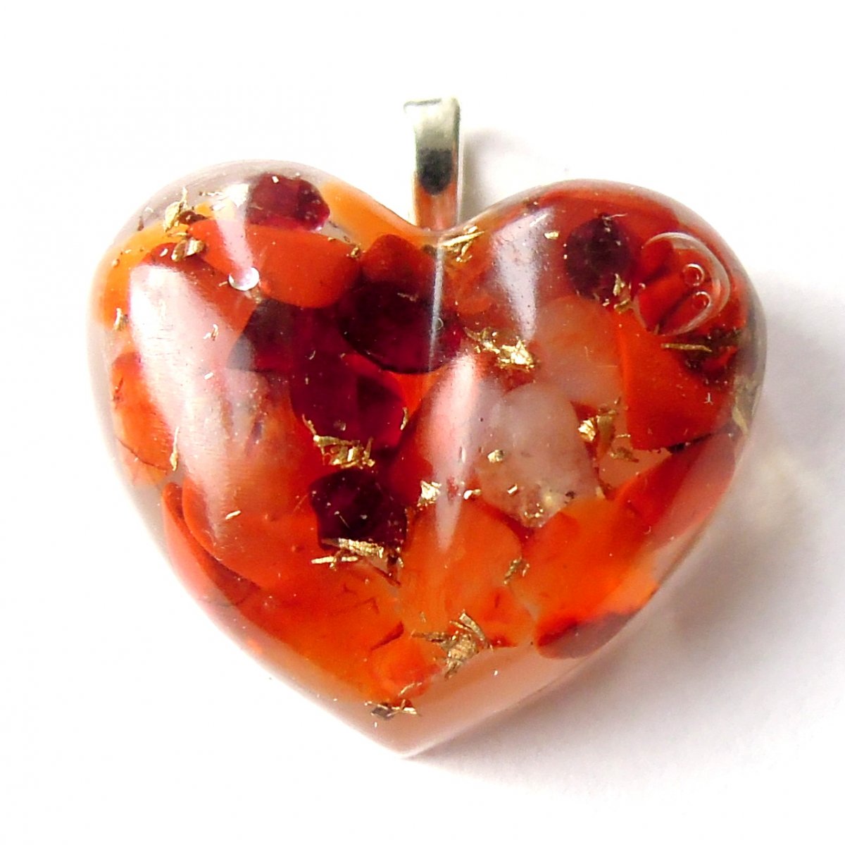 Orgonit přívěs - láska, soulad jing a jang