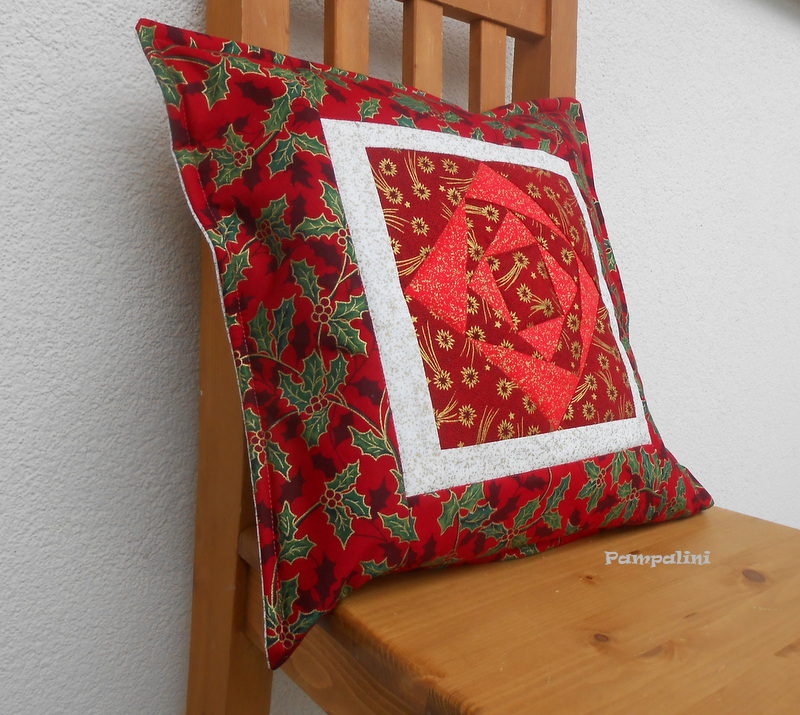 Patchworkový polštář 