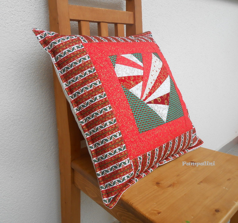 Patchworkový polštář 