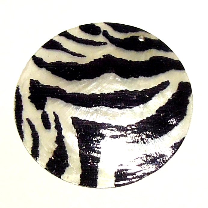 Černobílá perleť - 50 mm