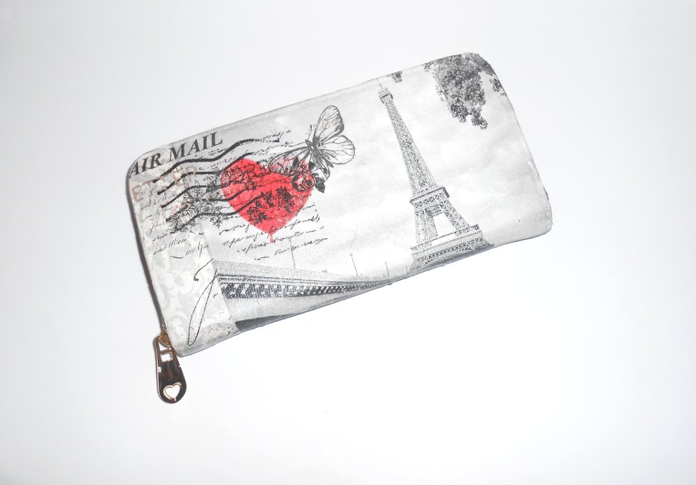 Peněženka-Srdce v Paříži
