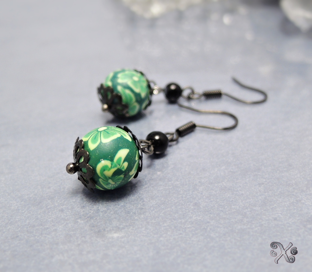 FIMO Zelené kytičky I.