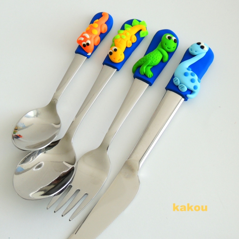 fimo příbor dinosauří