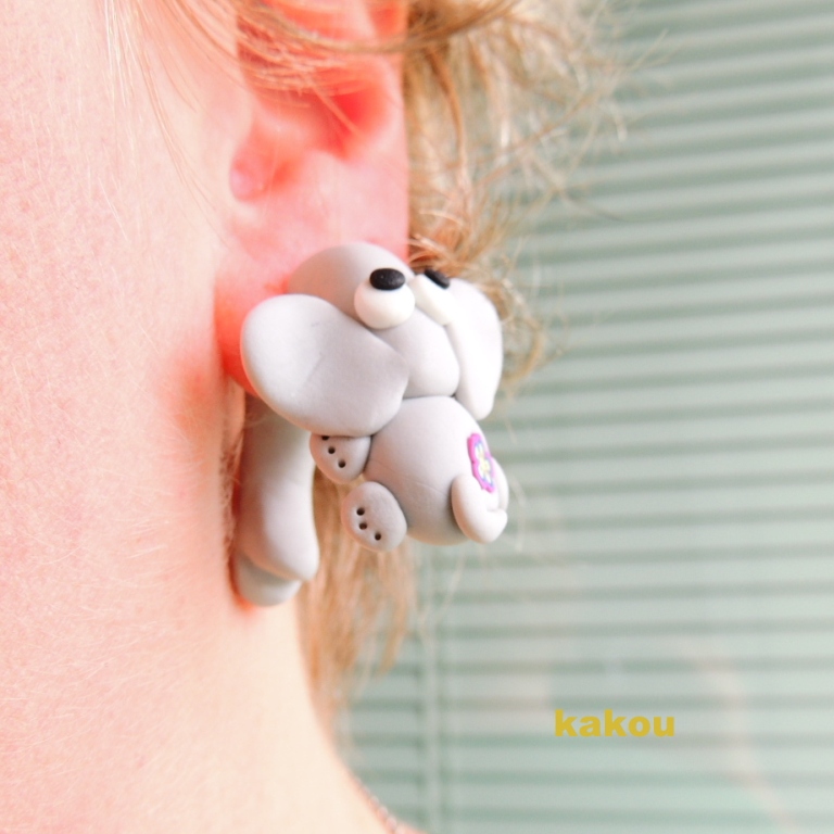 náušnice slon - falešný roztahovák