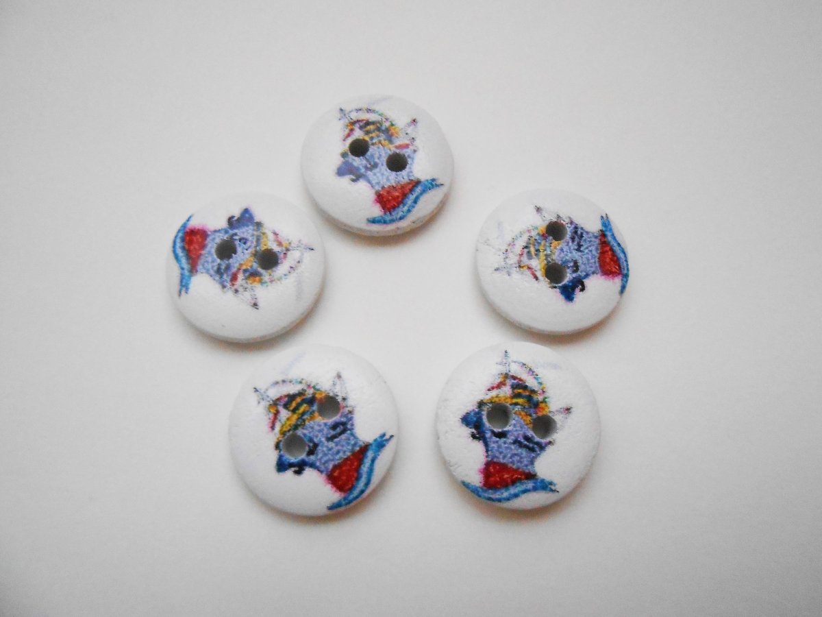 Knoflíky - loď 5ks