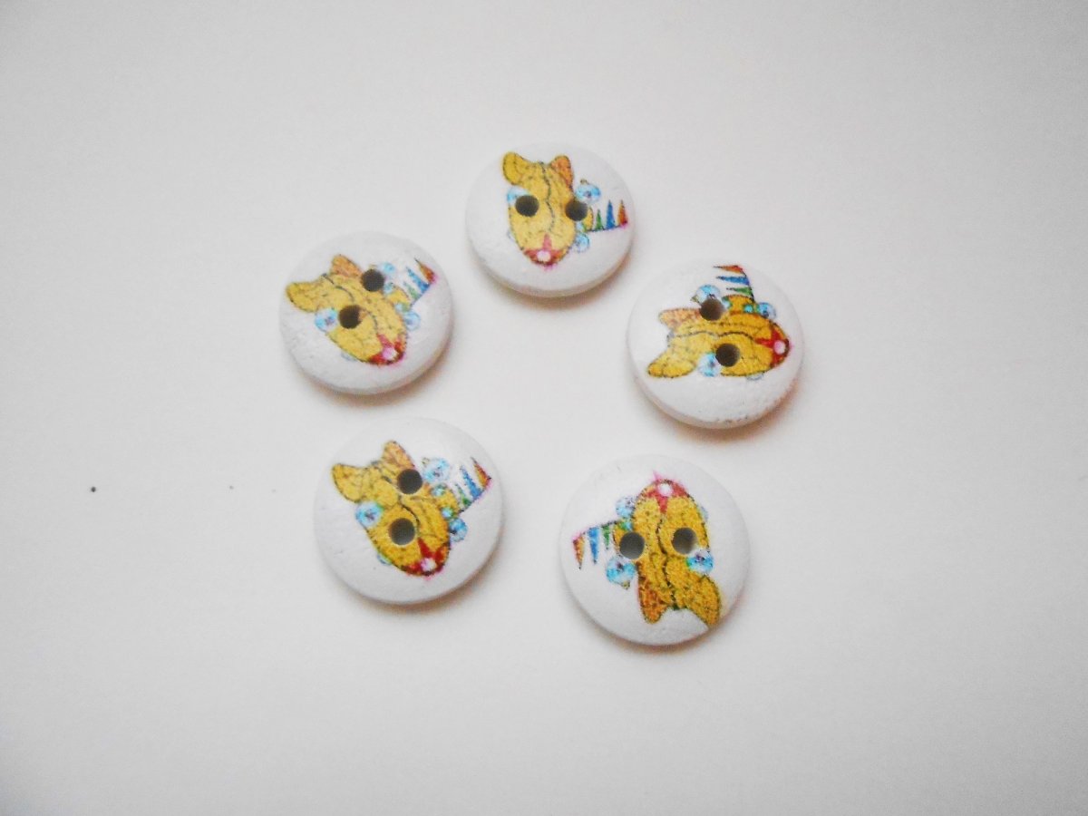 Knoflíky - raketa 5ks