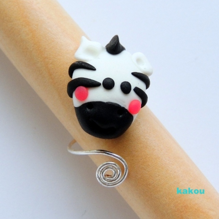 letní hit - prstýnek na nohu Zebra