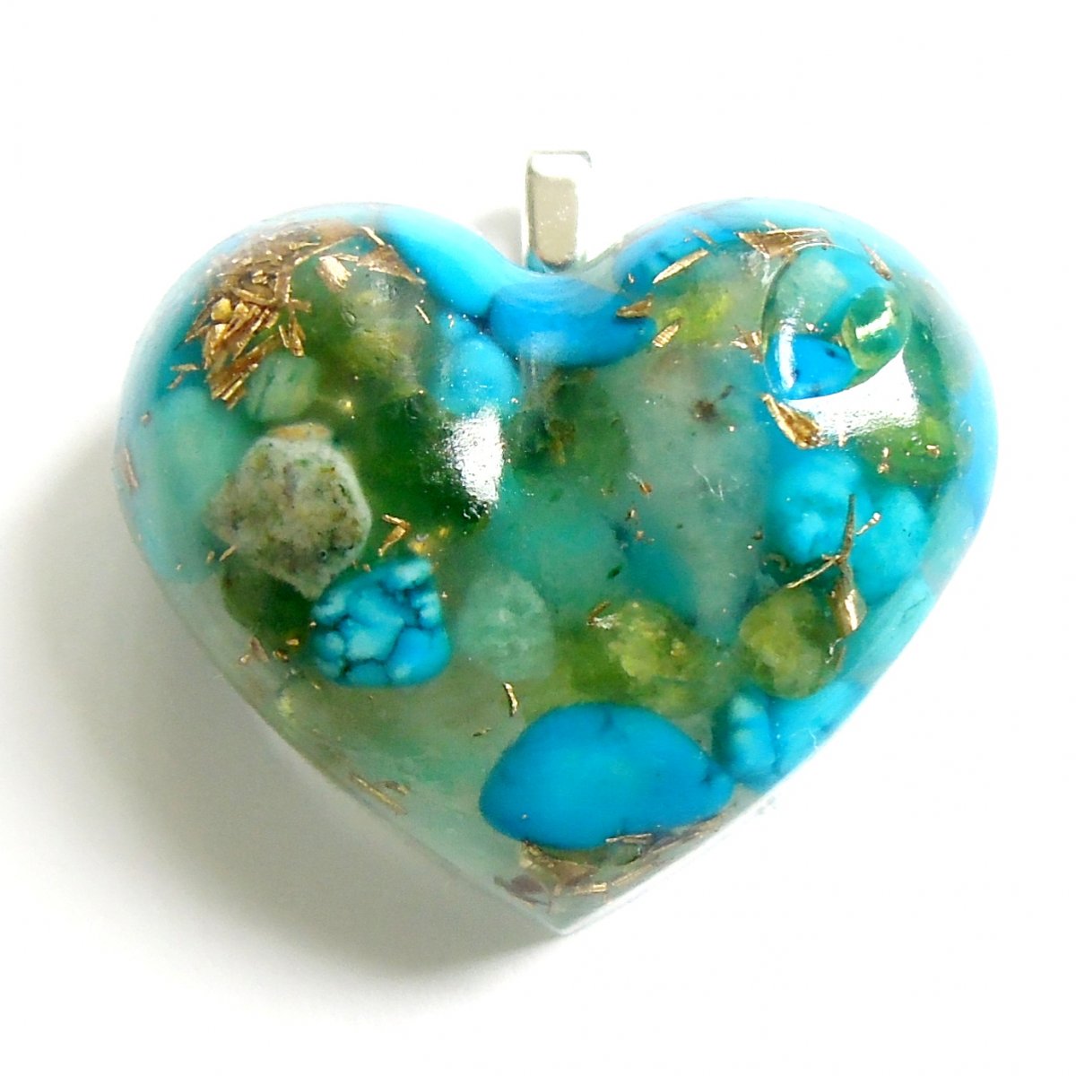 Orgonit přívěs - peníze, láska, štěstí, odolnost vůči stresu