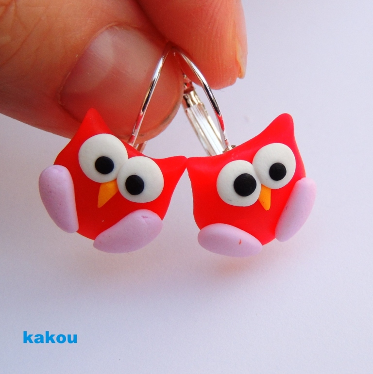 náušnice sovičky