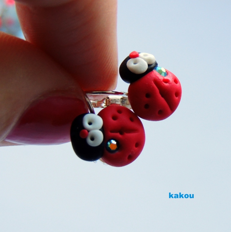 náušnice berušky - dětské