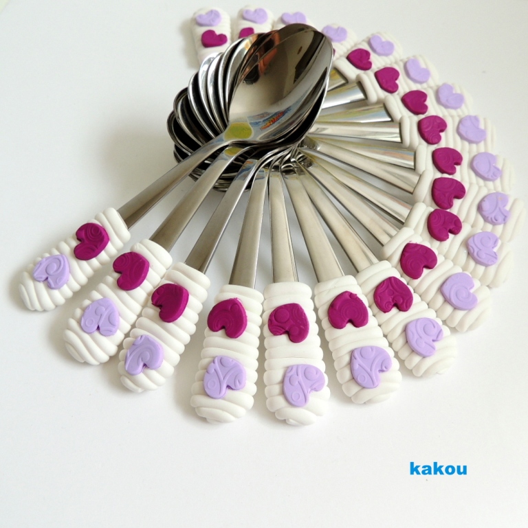 svatební lžičky na váš stůl