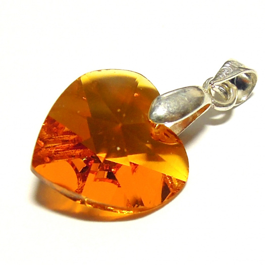 Swarovski přívěs - topaz
