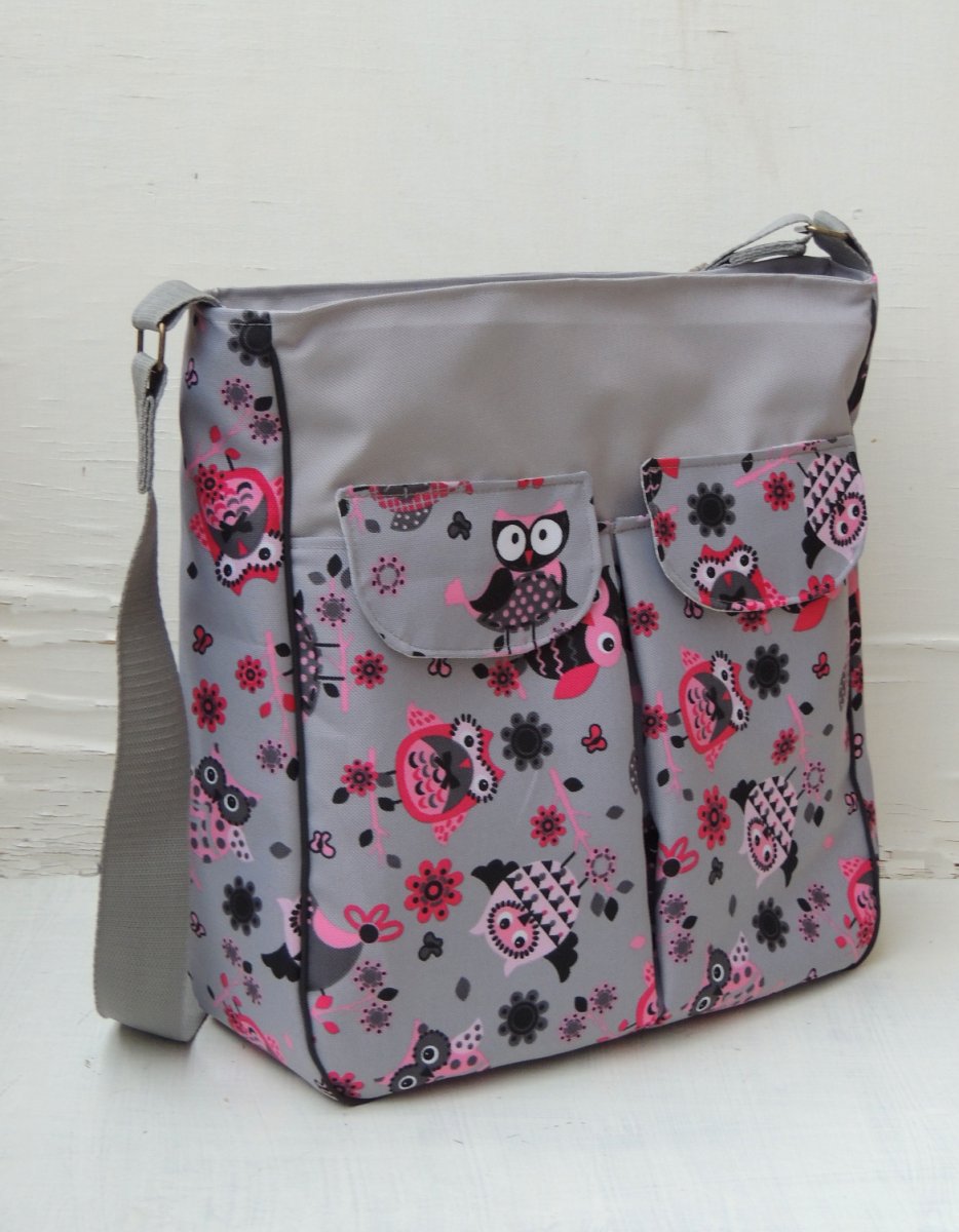 Hůůůů... nepromokavá crossbody taška (6 kapes)