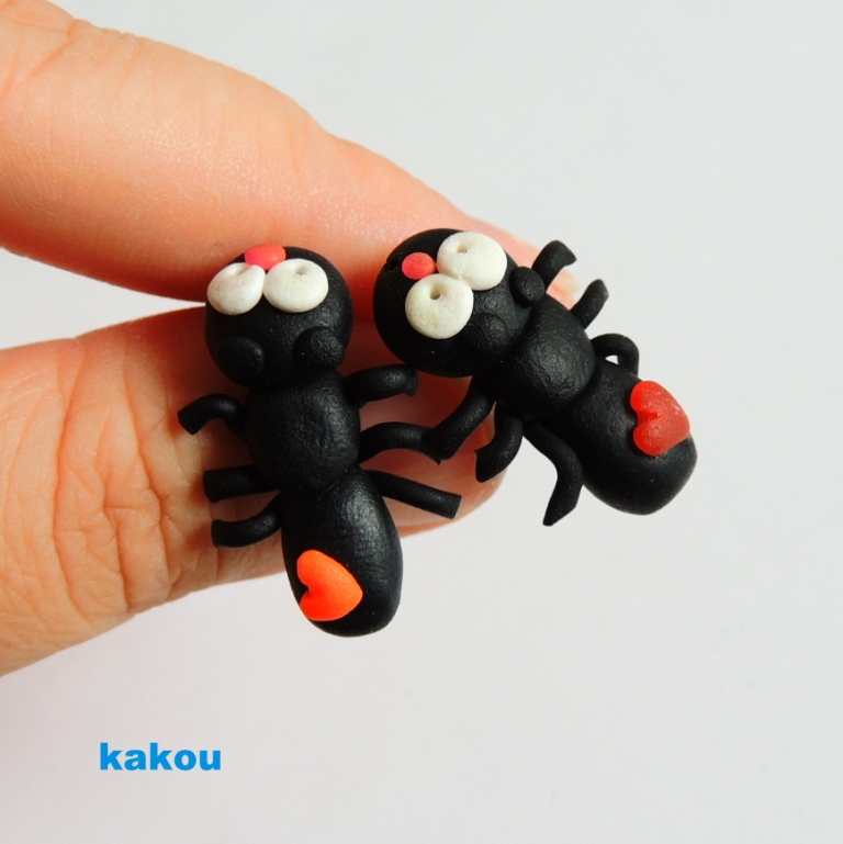 chyť si svého hmyzáčka - náušnice mravenečci