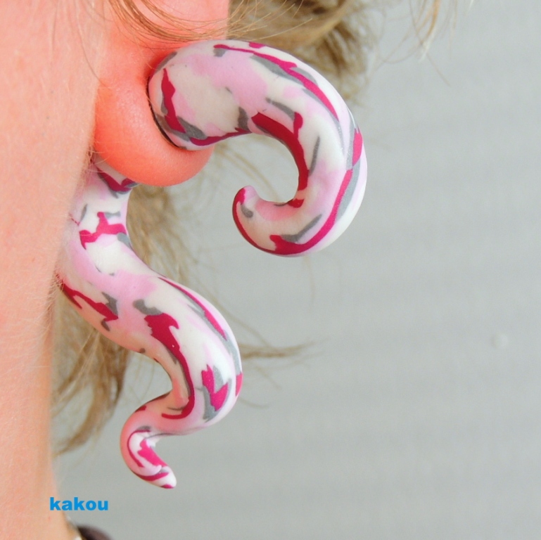 falešný roztahovák - camo pink